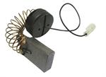 MOTOR SPLIT BRUSHES WITH SPRING, WIRE SHUNT AND SENSOR WIRE
