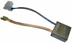 MOTOR BRUSHES WITH SINGLE SHUNT AND TERMINAL PLUS SENSOR WIRE