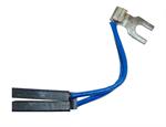 MOTOR SPLIT BRUSHES WITH  WIRE SHUNT AND TERMINAL