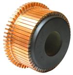 SLOTTED COMMUTATORS with and without risers
